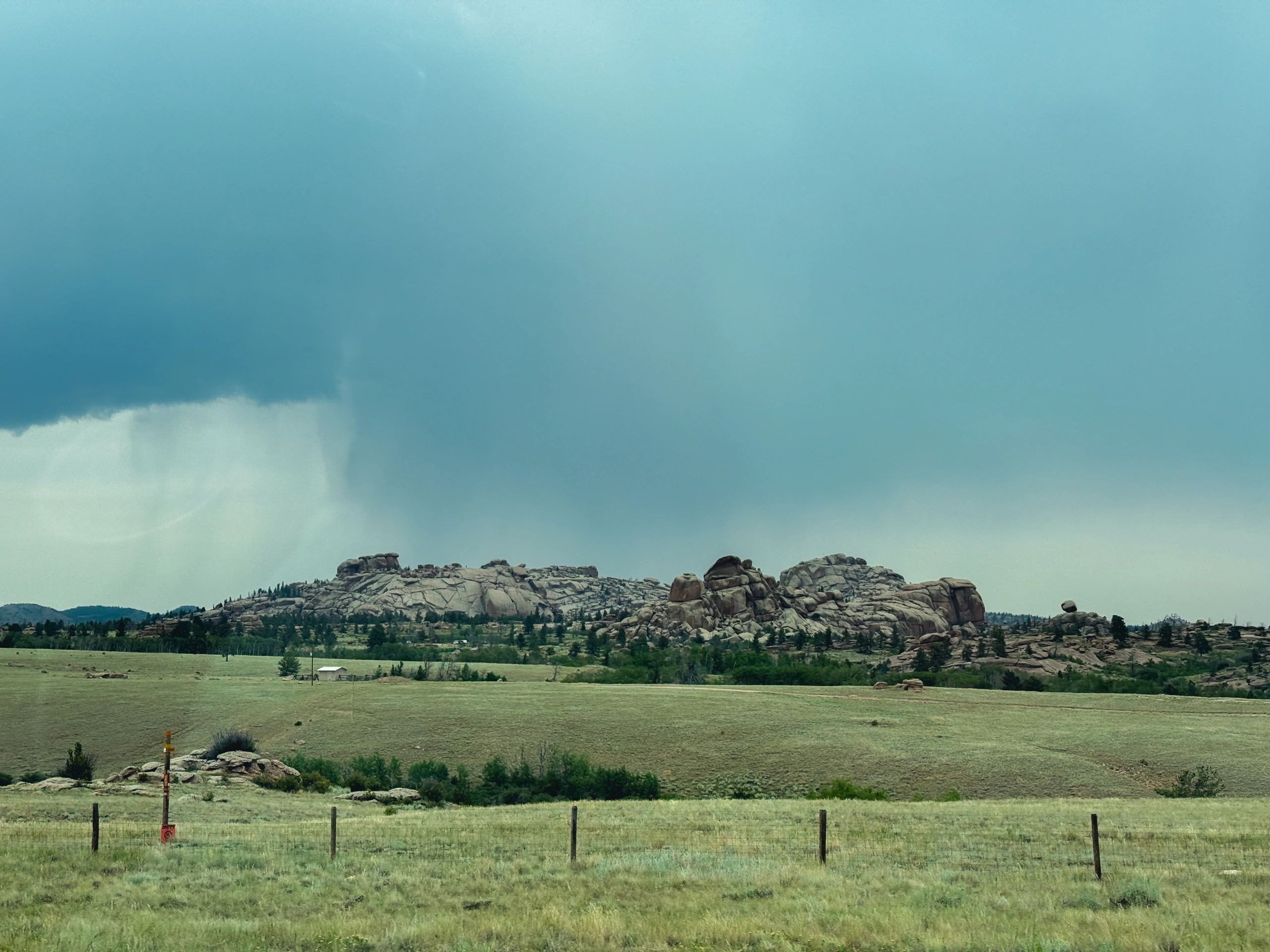 Mountain landscape near Westcliffe, Colorado